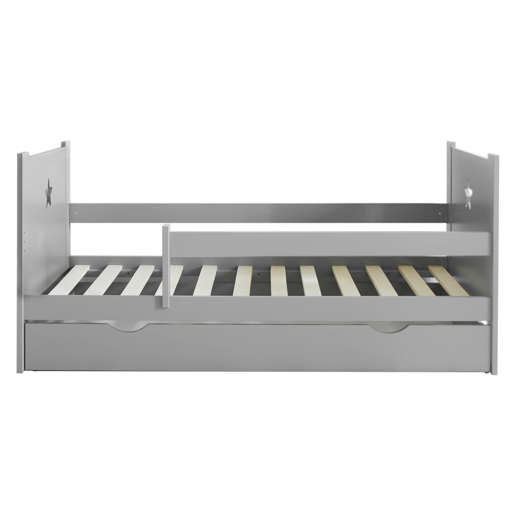 Tiroir de rangement pour lit enfant «Nuit» 70x160 | Gris