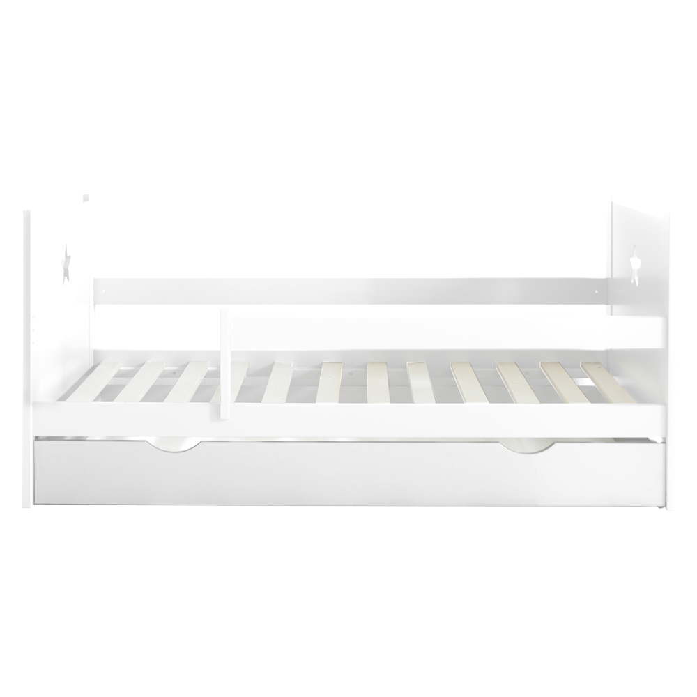 Tiroir de rangement pour lit enfant «Nuit» 70x160 | Blanc