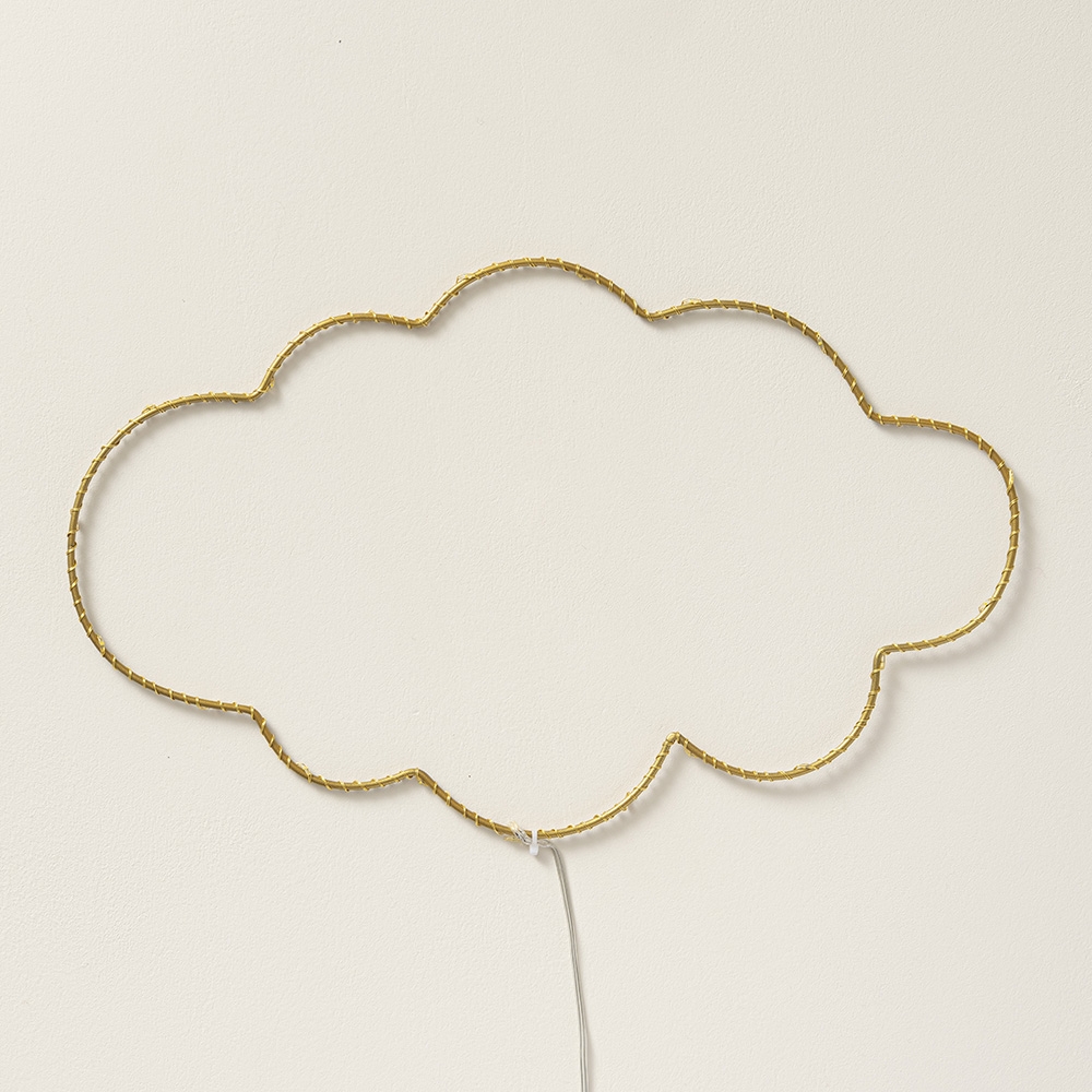 Lampe enfant guirlande décorative lumineuse LED - NUAGE