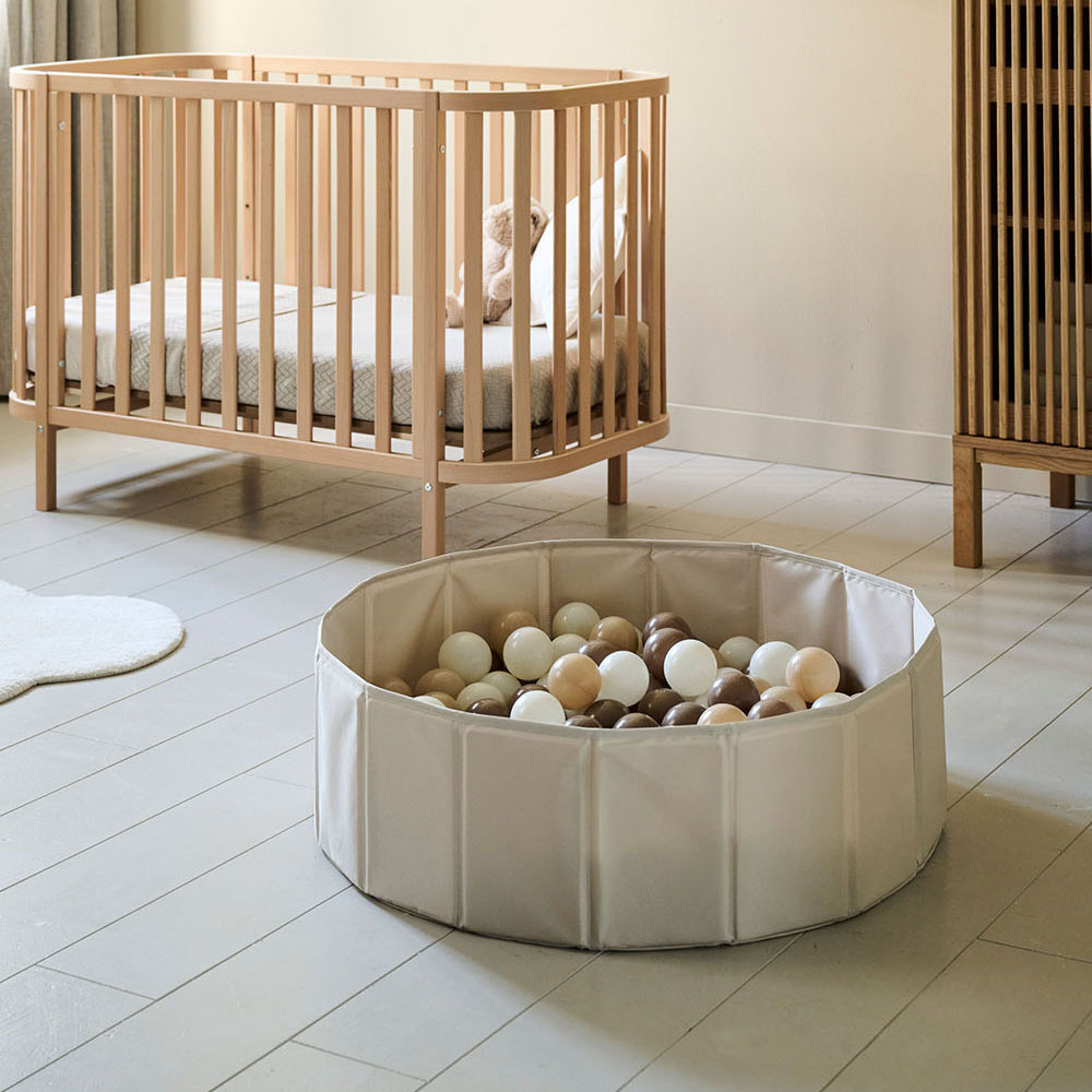 Lit Bébé Ovale «Cocoon» | 60 X 120 Cm | Naturel (Petite Amélie) - Image 7