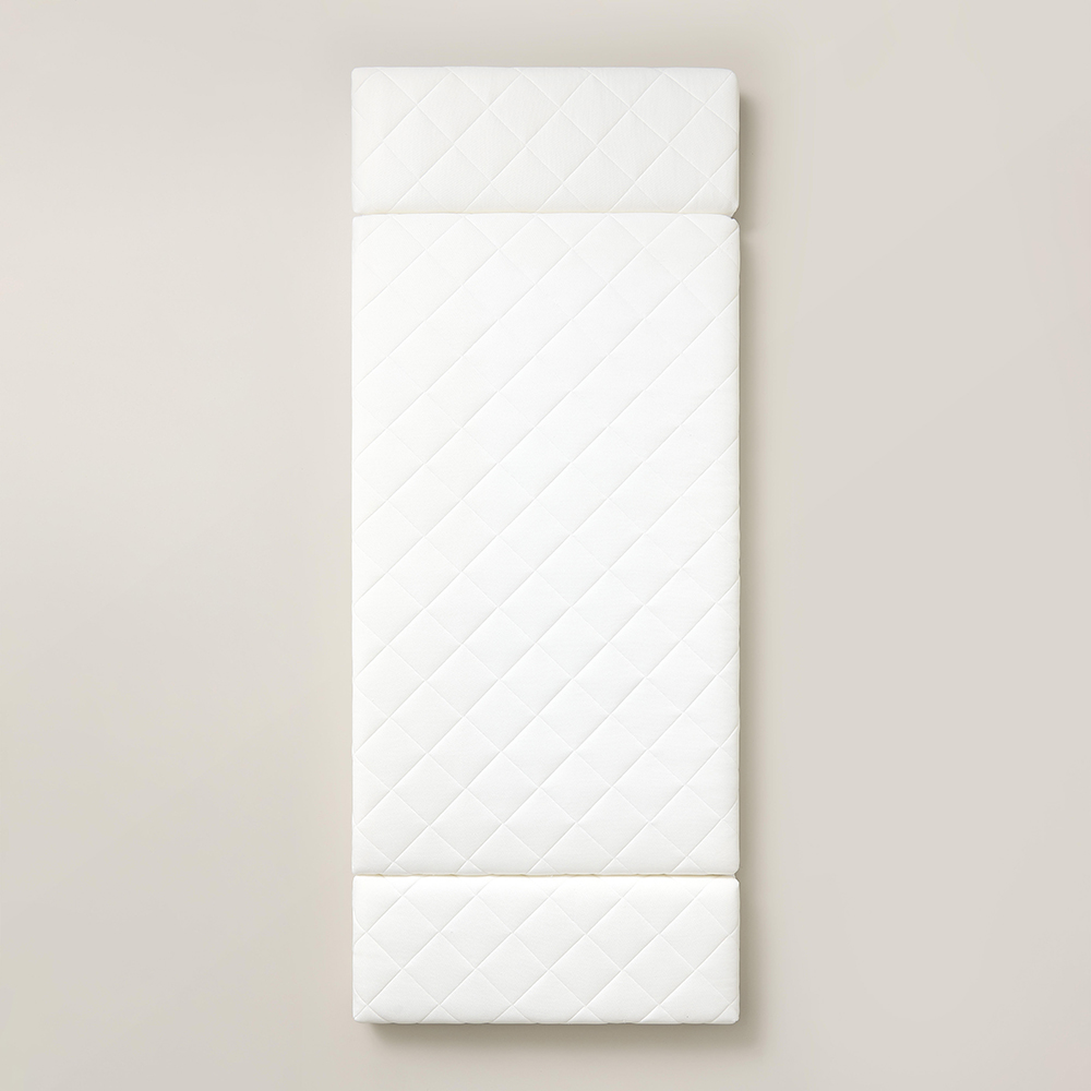 Lit enfant 70x140 «PLUME» brun noyer avec matelas ✔️ Petite Amélie