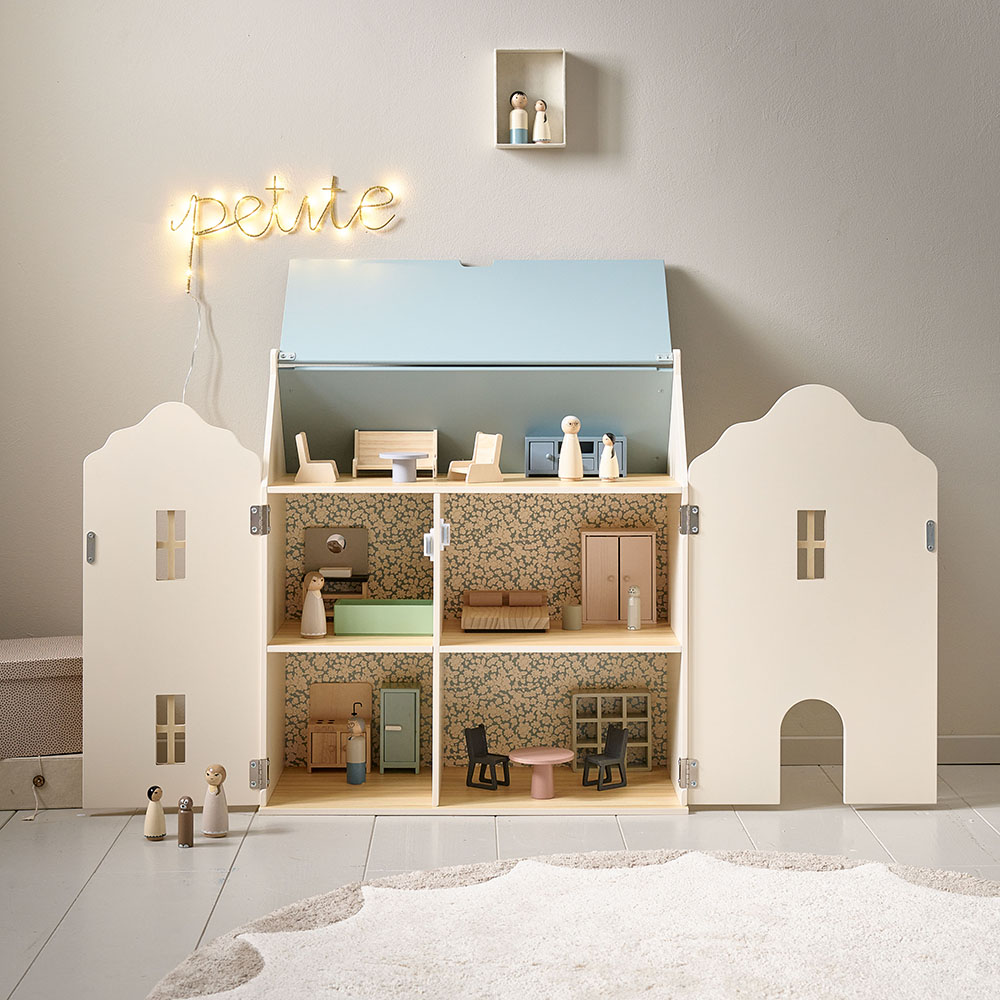 Akozon Bibliothèque de maison de poupée 1:12 Mini Furniture Dollhouse Bibliothèque en bois à