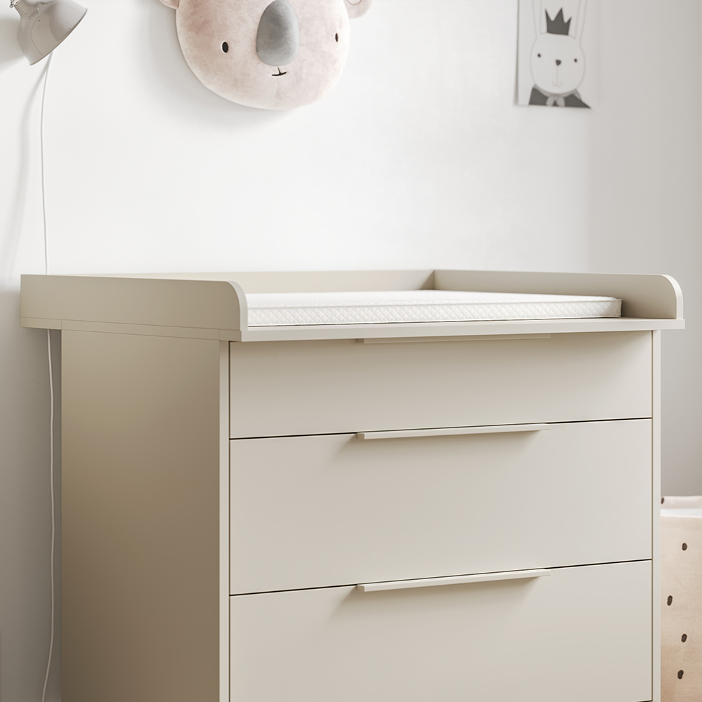 PLAN À LANGER POUR COMMODE «SOIE» | AVOINE