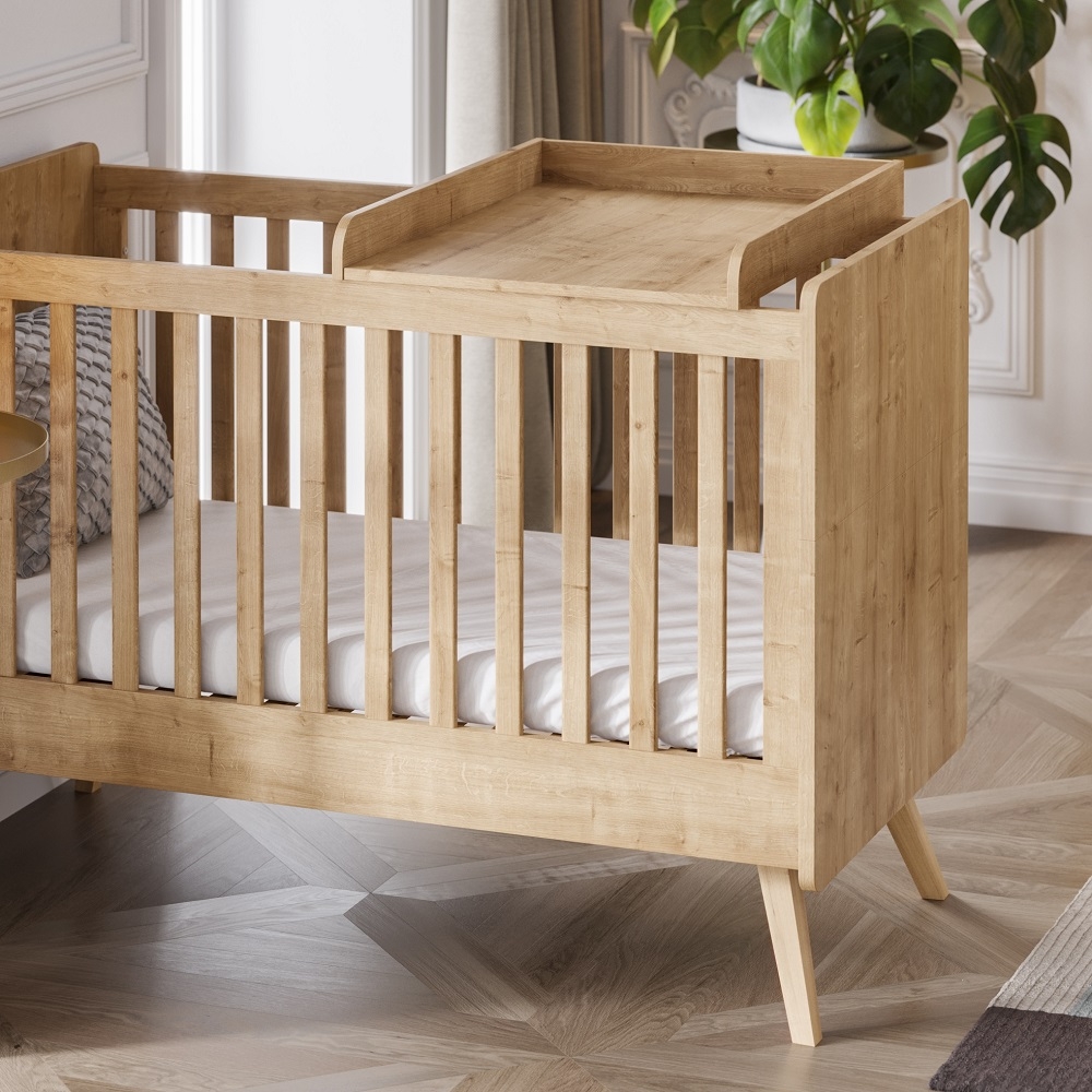 Plan à langer universel pour lits bébé | bois 