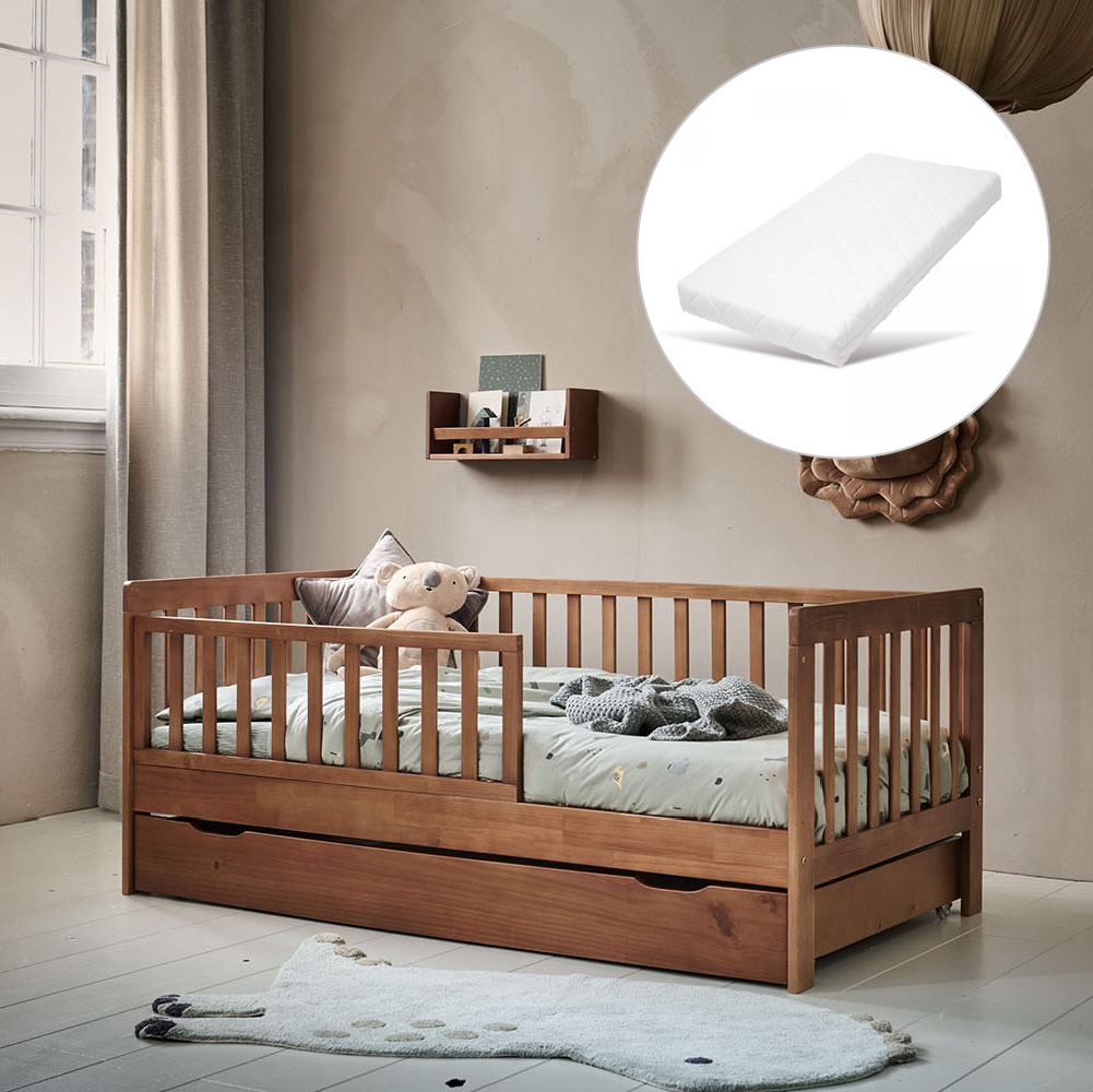 Petite Amélie ® Lit enfant avec Matras - Lit junior 70x140 cm - Lit enfant  avec