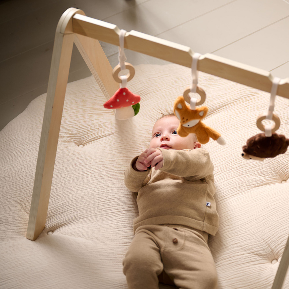 Portique D'éveil Bébé «forêt» | Incl. Accessoires | Naturel (Petite Amélie) - Image 2