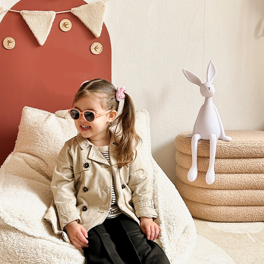 Pouf De Rangement | «Ted» | Marron Clair (Petite Amélie) - Image 3