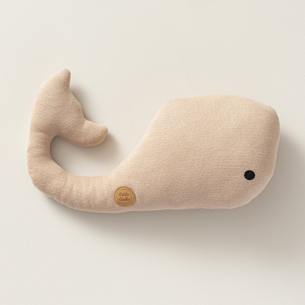 Petite Peluche BALEINE Rose 