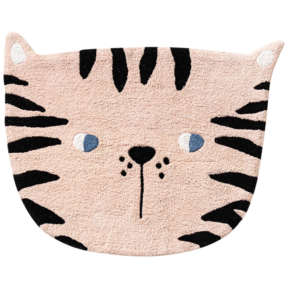 Tapis lavable enfant rose I Chat 