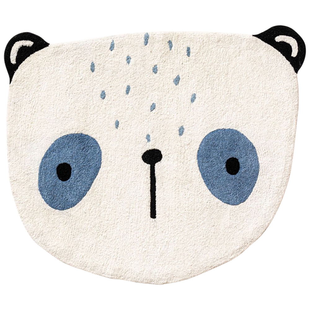 Tapis lavable en tête d’animal I Panda 