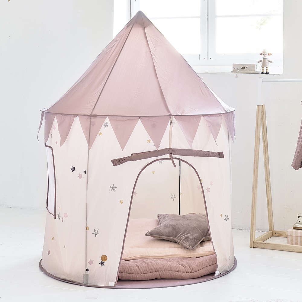 Tente enfant «Lara» | Haut 1,35m | Rose & lilas