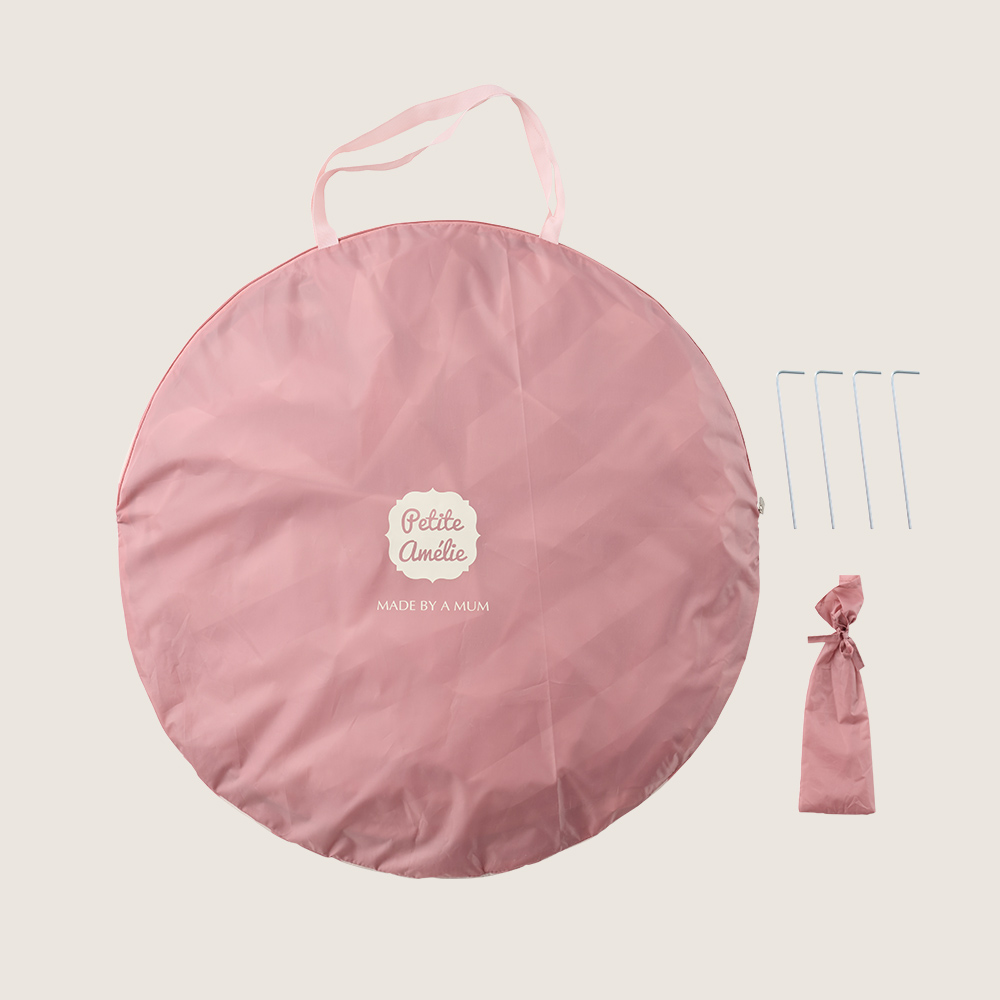 Tente Pop-up Princesse Rose – Intérieur/Extérieur – Anti-UV – Neuve