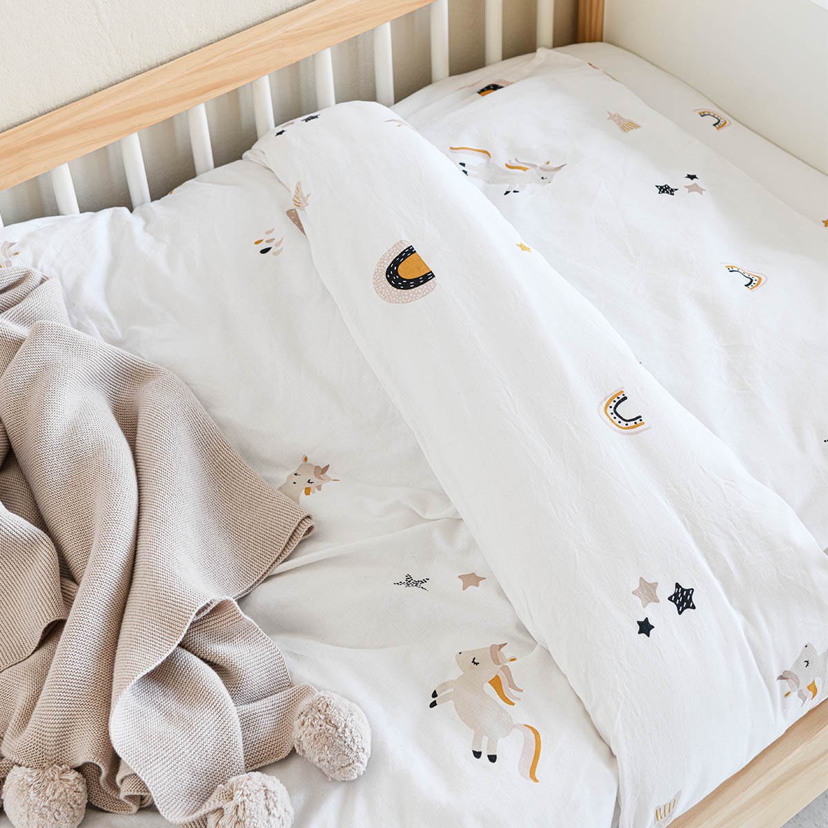 Parure de lit Licorne Lara