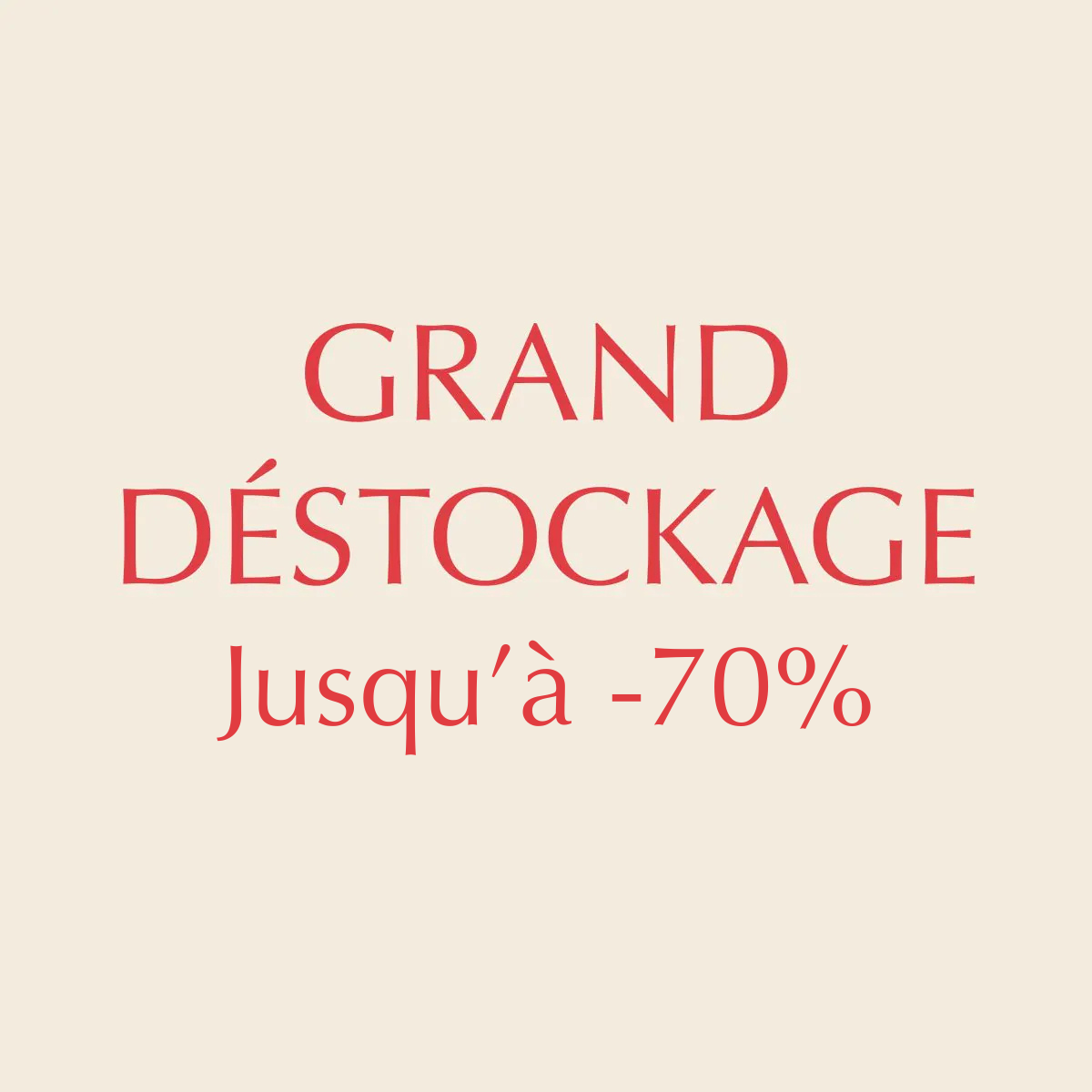 Grand Déstockage Petite Amelie