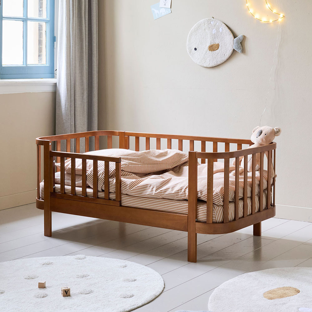 Lit enfant en bois arrondi 70x140 cm Cocoon Petite Amélie